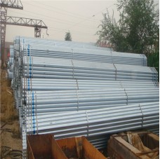 BS1387 Sch40 tubo galvanizado redondo  BS1387 Sch40 tubo galvanizado redondo