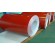 Bobina galvanizada con color rojo  bobina PPGI