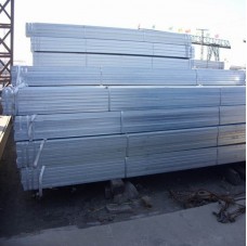 Acero rectangular y cuadrado galvanizado por inmersi