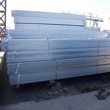 Acero rectangular y cuadrado galvanizado por inmersi